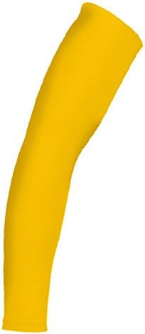 NewClue Arm &amp; Elbow High Compression Sleeve: Youth &amp; Adult Sizes Athletic Weight Lifting, Baseball, Basketball, Tennis &amp; Golfers Brace: Men &amp;Women