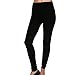Winter Thick Fleece Lined Leggings Stretch Tights Black