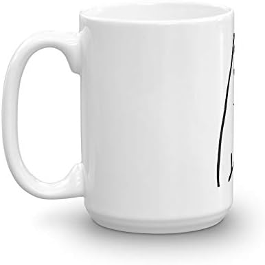 funny cat 15 Oz White Ceramic