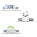 SinLoon 6 Inch Small Shelf in Flat Satin Aluminum Bathroom Shelf Wall Mount for Small Speaker Smartphone, Tablet, Toiletries (Silver)