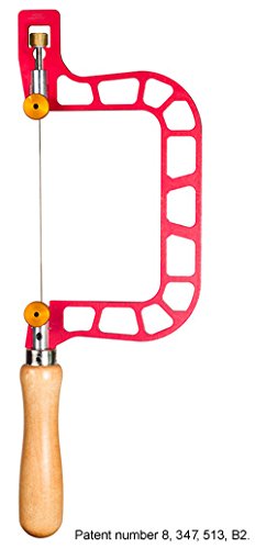 Knew Concepts 3" Woodworker Fret Saw with Screw Tension