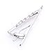 Tangc Men's Vintage Tie Clip Necktie Leaf Glasses Arrow Mustache Tie Clip Bar Clasp