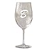 Personalized White or Red Wine Glass 14 Oz - Wedding Party Bridesmaid Mother's Day Housewarming Gifts - Custom Engraved Monogram Drinkware Glassware Barware Etched for Free