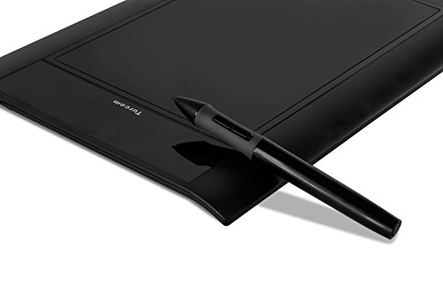 Turcom TS-6580 Graphic Tablet Drawing Tablets and Pen/Stylus for PC, Mac Computer, 8 x 5 Inches Surface Area 2048 Levels of Pressure Sensitive Surface, 5080 LPI Resolution, Ideal for Kids and Artists - Thumbnail 5