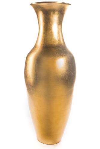 Green Floral Crafts 36 Classic Bamboo Floor Vase Gold