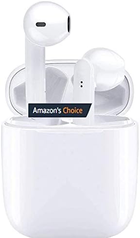 Wi-fi Earbuds Air PodsBluetooth Headphones Charging Case Noise Canceling Waterproof Air Buds TWS Stereo Earpods，for Suitable Apple/iPhone/Android Earphones (white12)