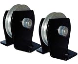 Industrial Grade 5RRR1 Block, Flat Mount, 7/32 in, 1000 lb - 2 Pack