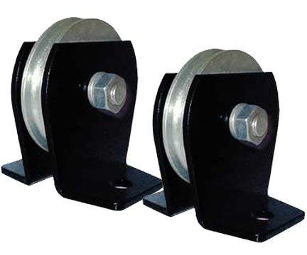 Industrial Grade 5RRR1 Block, Flat Mount, 7/32 in, 1000 lb - 2 Pack
