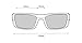 Spy Optic Unisex Dirk Polarized Shiny Black/Grey Polarized Lens