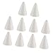 Jili Online 10 Pieces Cone Shape Styrofoam Foam Craft Creative DIY Handmade Party Decoration