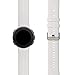 kwmobile Watch Band Compatible with Polar Vantage V - Watch Band Replacement Silicone Strap - White