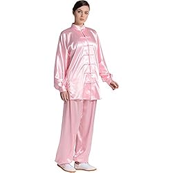 ZooBoo Unisex Korean Silk Tai Chi Uniforms Kung Fu