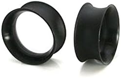Black Silicone Skin Eyelet by Kaos Softwear - Price Per 1 - 13mm ~ 1/2"