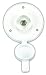 JR Products 476-B-2-A Polar White Cable TV Plate primary