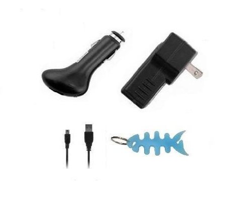 UPC 815028012054, Universal USB Charger Kit for Sony Walkman Video NWZ-E340, NWZ-E344, NWZ-E345, NWZ-E353, NWZ-E354, NWZ-E373 &amp; E374 Series: USB Wall / Travel Charger, USB Car Charger, 2in1 USB Sync and Charging Data Cable and Fishbone Style Keychain