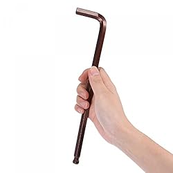uxcell 10mm Ball End Hex Key Wrench, L Shaped Long