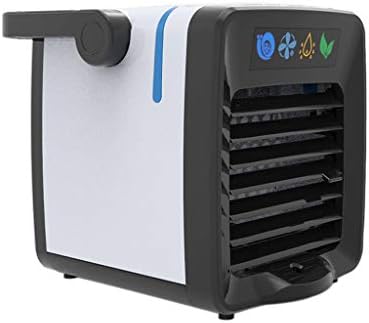 Inverlee New USB Charging Mini Portable air Conditioning Fan Home Refrigerator Cooler Nano Fan (White)