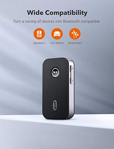 4 TT+BR05+TaoTronics+Receptor+Bluetooth+Negro