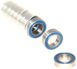 8x14x4mm Rubber Sealed Ball Bearings (10) 8x14 MR148-2RS High Speed Precision Steel