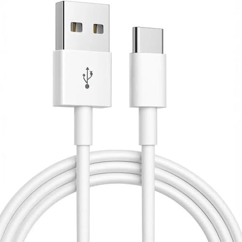 Carregador Turbo 55w USB-C com Cabo Tipo C 1 Metro, Fonte Bivolt 110v/220v, Carregamento Rápido Fast Charge, Compatível com Celular Android, iPhone, Tablet e Notebook