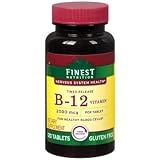 Finest Nutrition Timed Release Vitamin B12 2000mcg, Tablets, 120 ea
