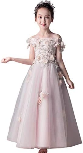 キッズ ドレス パーティー お姫様 ワンピース 子供ドレス 子どもドレス オフショルダー 女の子 ショート丈 ロング丈 フォーマル キッズ 発表会やステージ衣装 ピアノ発表会 ドレス ピンク Mediasfera Rs