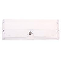 Lergo 5Pack Clear Plastic Eye Glasses Soft Case Sunglasses Protector Case Box Holder