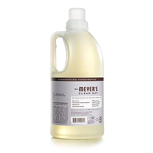 MRS. MEYER’S CLEAN DAY LIQUID LAUNDRY DETERGENT, INFUSED WITH ESSENTIAL OILS, LAVENDER, 64 OZ (64 LOADS)
