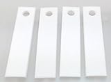 Dryer Drum Slide Kit 4 Pack for General Electric, Hotpoint, WE1M1067, WE1M316, WE1M333, WE1M481