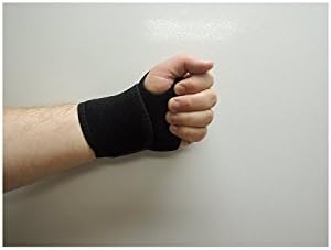 Breathable Neoprene Wirst Wrap(Brace),One Size, Black by QS