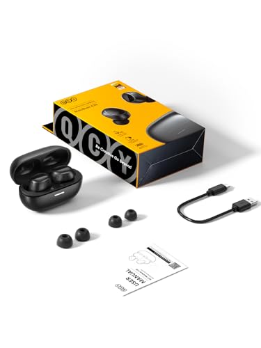 QCY MeloBuds A30 Auriculares Inalámbricos,Auriculares con Cancelación Activa de Ruido Adaptativa, 60dB ANC Hi-Res Audio Bluetooth 6.0 Auriculares, 8 Micrófonos ENC Clear Call Ear Buds,50 Horas,IPX5