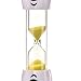Welecom 1PC Lovely 2-3 Minute Hourglass Kids Toothbrush Timer Smiley Sand Egg Timer Gift