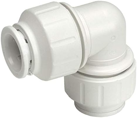 JOHN GUEST - 10MM EQUAL ELBOW - Equal (SPEEDFIT Plastic plumbing push-in fittings), White
