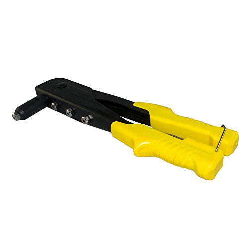 HNHC Hand Riveter Gun Kit With Rivets-8113 Black 10.5"