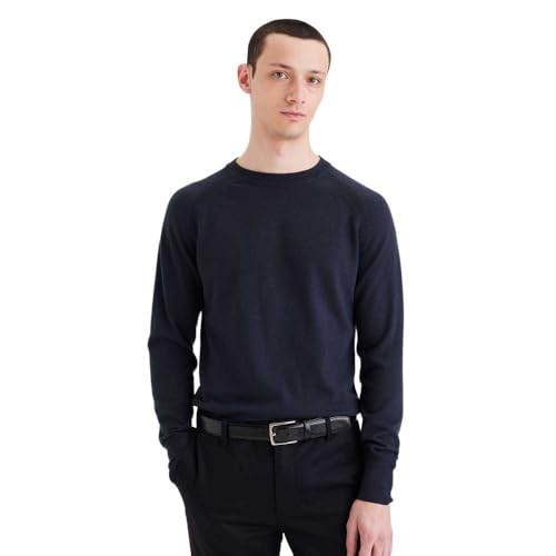Dockers Maglione da Uomo con Scollo Rotondo, Blazer Blu Marine, XX-Large