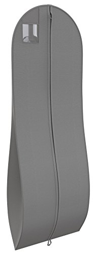 Wedding Dress Garment Bag - For Long Dresses and Gowns - 72" x 24", 10" Gusset