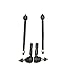 PartsW - 4 Piece Steering Kit for Chrysler 300 2005-2010 Dodge Challenger 2008-2010 Charger 2006-2010 Magnum 2005-2008 RWD Models Inner & Outer Tie Rod Ends
