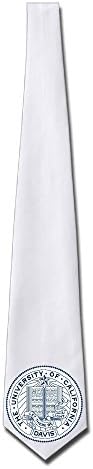 Atoggg Men's University Of California Davis Logo Skinny Tie Necktie Ties