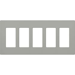 Lutron Claro 5 Gang Decorator/Rocker