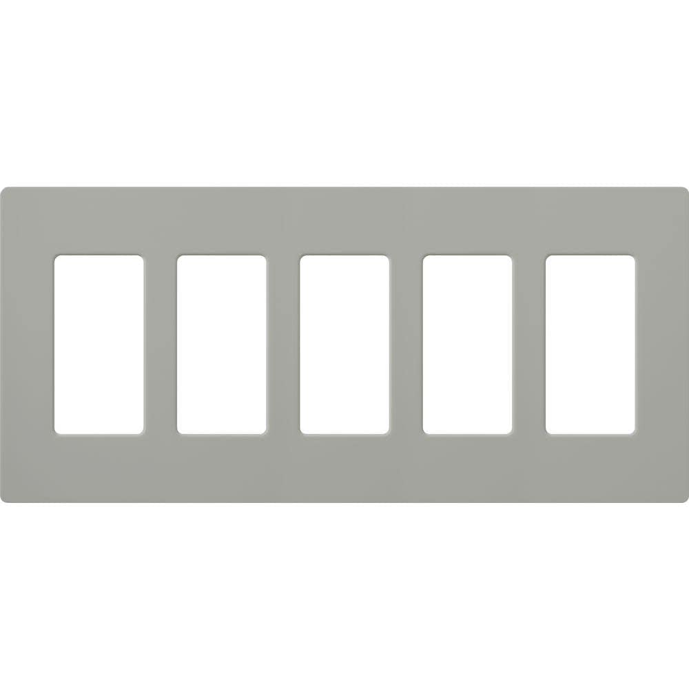 Lutron Claro 5 Gang Decorator/Rocker