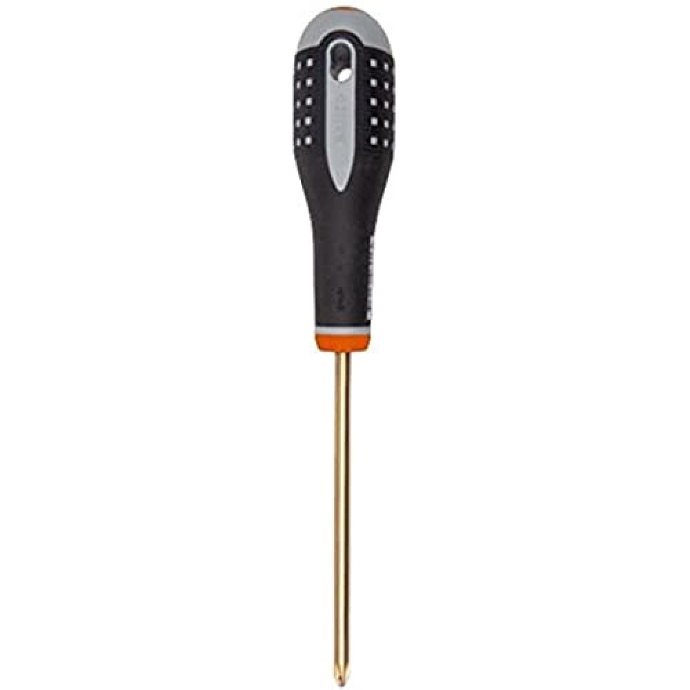 Bahco NSB302-0-50 PZ0 Beryllium Copper Ergo Philips Screwdriver, Multi-Colour