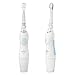 Little Martin’s Baby Electric Toothbrush- for Infants Toddler Kids- with LED Light & Auto Timer for Training – Sonic Soft Vibrating - Battery Operated - Silicone Brush Head for Teething Included