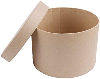 MP PD203 - Juego de 5 cajas scrapbooking redondas: Amazon.es: Oficina y papelería