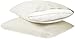 Amazon Brand – Pinzon 170-Gram Flannel Cotton Pillowcases, Set of 2, Standard, Cream