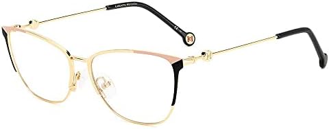 Carolina Herrera Eyeglasses HER 0173 DDB Gold at Amazon  display picture 2