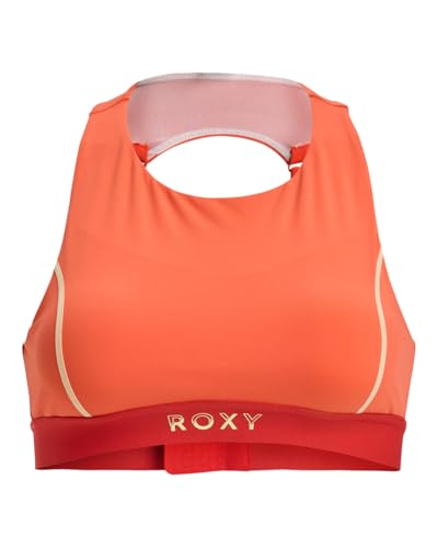 Roxy Femme Bold Moves 2.0 Bra Soutien-Gorge De Sport, Emberglow, XL EU