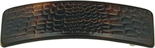 Camila Paris Barrette Hair Accessories color Croco Turtle Shell Hair Clip 3.75"