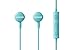 Samsung HS130 Wired Stereo Earbud 3.5mm universal headset with In-Line Multi-Function Answer/Call Button (Blue)