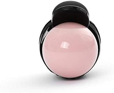 RSWJ ヘアクリップ、レディースヘアアクセサリー、パールヘアクリップ、新鮮で素敵な前髪クリップ。 (Color : Pink)