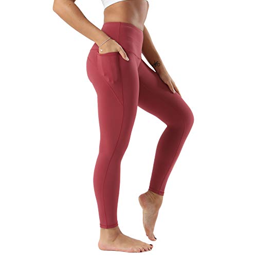 SKYSPER Leggings Yoga, Leggins Sportivi Donna Vita Alta con Tasche  Pantaloni da Allenamento Senza Cuciture per Fitness… | GEBZA Shopping